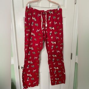 Christmas puppies PJ pants